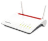 Fritz!box 6890 lte int router wireless gigabit ethernet dual-band (2.4 ghz/5 ghz) 4g rosso, bianco - AVM20002818