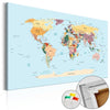 Quadro di sughero - Travel with Me