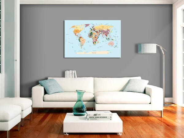 Quadro di sughero - Travel with Me