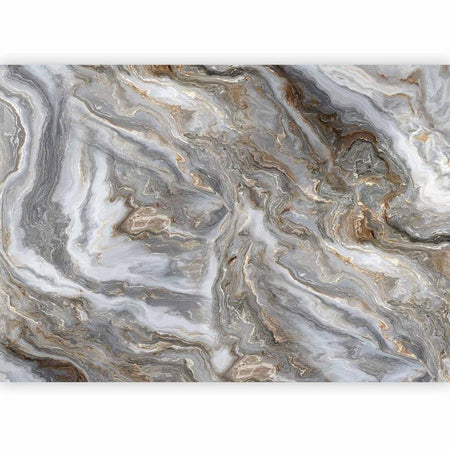 Carta da parati - Stone Abstractions - Marble Textures in Neautral Tones