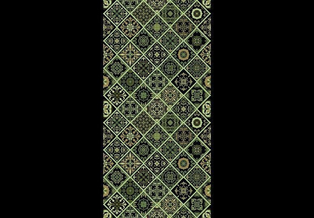 Tappezzeria murale - Olive Mosaic