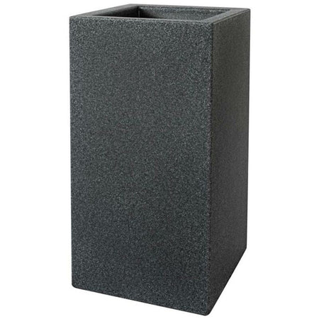 Vaso di design "Cubo Schio Alto" Essential da giardino e balcone per fiori e piante