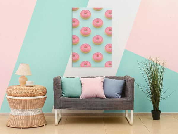 Quadro - Pastel Donuts (1 Part) Vertical