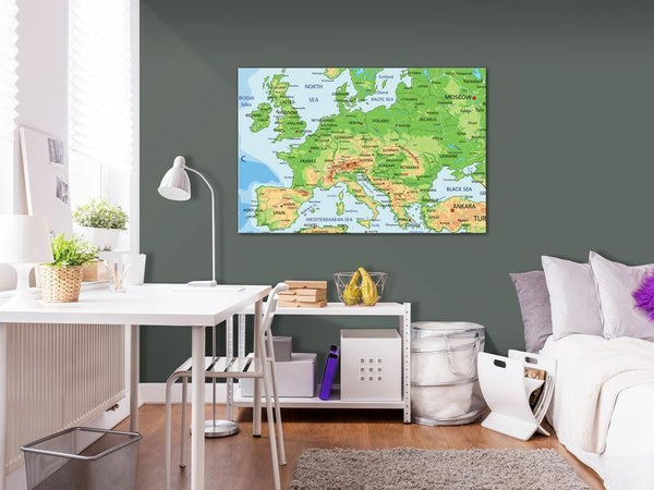 Quadro di sughero - Europe