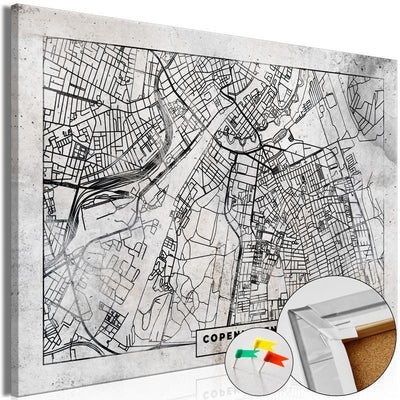 Quadro di sughero - Copenhagen Plan
