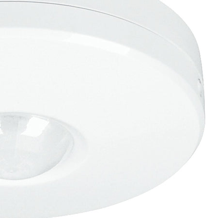 Sensore di Movimento Tondo Bianco 360° 1600 watt