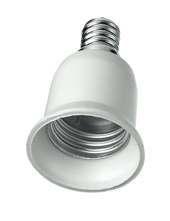 AdattatoreE14-E27Riduttore per lampade da E14 a E27