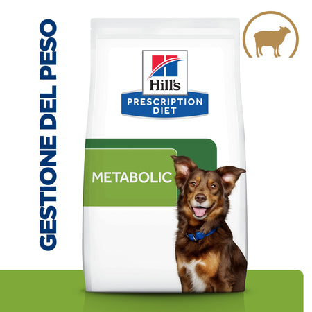 Hill's Prescription Diet Metabolic secco Cani Adulti agnello