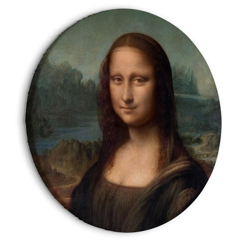 Quadro rotondo Leonardo Da Vinci Gioconda Riproduzione