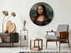 Quadro rotondo Leonardo Da Vinci Gioconda Riproduzione