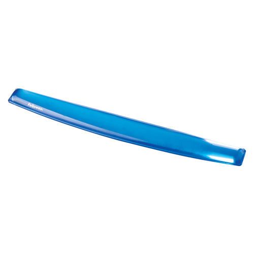 Poggiapolsi Da Tastiera In Gel Trasparente Blu