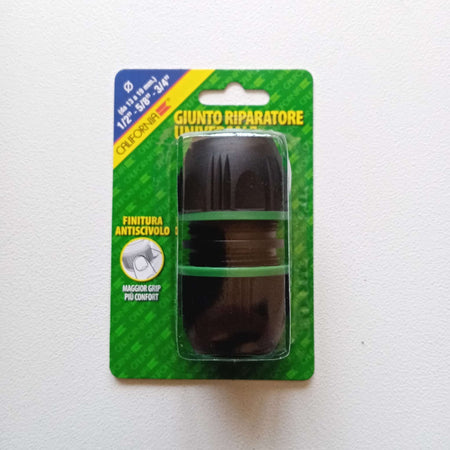 California 3/4" - 5/8" - 1/2" raccordo di giunzione riparatore per tubo giardino