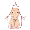 grembiule da cucina per lo sposo con pisello in gommapiuma e muscoli stampati alla festa hot di addio al nubilato celibato sexy gadget per adulti 18+