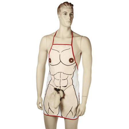 grembiule da cucina per lo sposo con pisello in gommapiuma e muscoli stampati alla festa hot di addio al nubilato celibato sexy gadget per adulti 18+