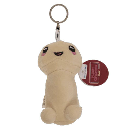 portachiavi con pisello peluche sexy gadget per adulti 18+