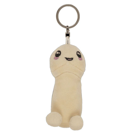 portachiavi con pisello peluche sexy gadget per adulti 18+
