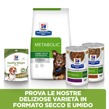 Hill's Prescription Diet Metabolic secco Cani Adulti agnello