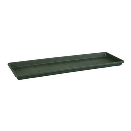 Sottovaso rettangolare "Sottocassetta Basic" per fiori e piante da esterno.