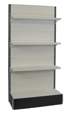 Scaffalatura metallica verniciata per negozi cm. 100x40x200h