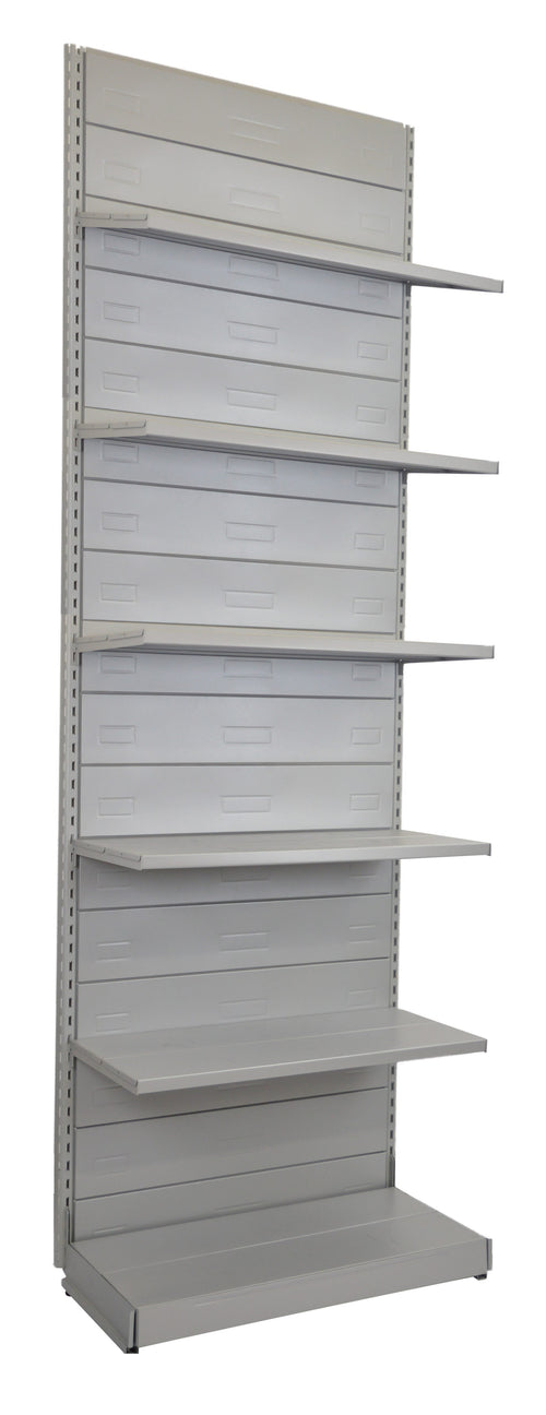 Scaffale in metallo da negozio verniciato per arredare negozi cm. 97x40x300h