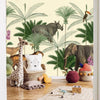 Carta da parati - Jungle Land With Animals in the Style of Old Engravings