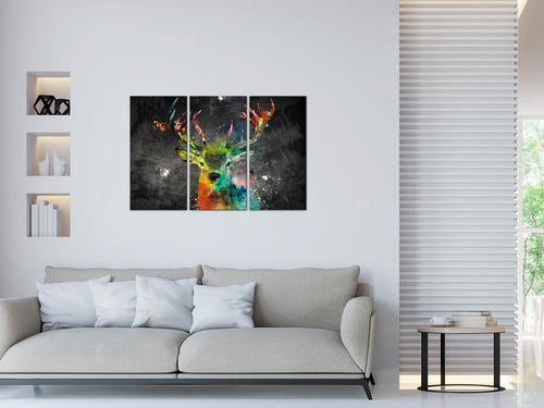 Quadro - Rainbow Deer (3 Parts)