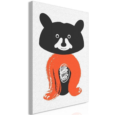 Quadro - Nice Mr Raccoon (1 Part) Vertical