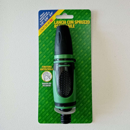 California lancia con spruzzo regolabile per tubo giardino