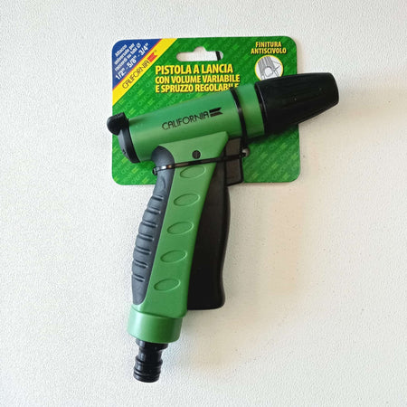 California pistola a lancia con volume variabile e spruzzo regolabile per tubo giardino