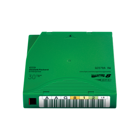 Hewlett Packard Enterprise LTO-8 Ultrium 30TB RW Data Cartridge 12000 GB 1,27 cm