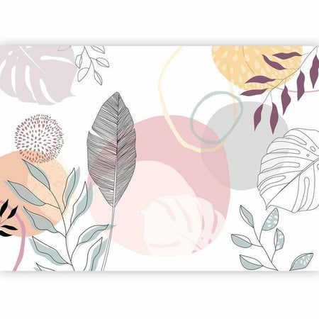 Carta da parati - Vegetable Line Art