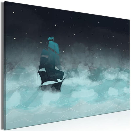 Quadro - Night Waves (1 Part) Wide - Second Variant