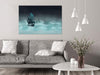 Quadro - Night Waves (1 Part) Wide - Second Variant