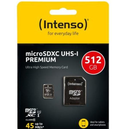 Micro sd con adattatore 512gb uhs-i - 3423493