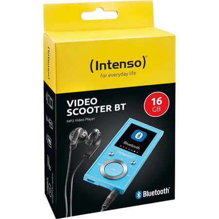 Mp3 intenso scooter video colore azzurro - 3717474