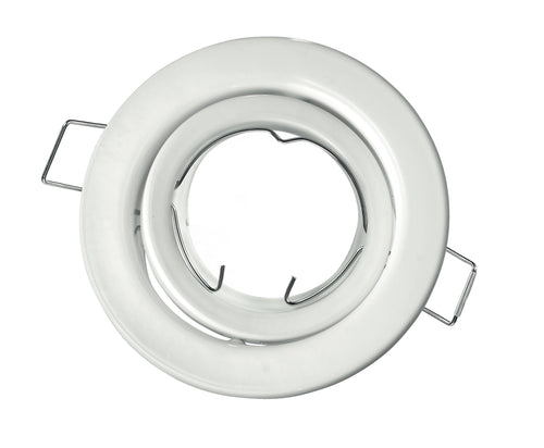 Ghiera bianca per faretto a incasso orientabile MR16