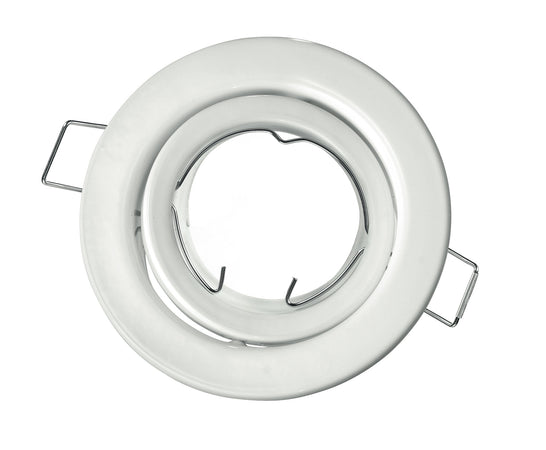 Ghiera bianca per faretto a incasso orientabile MR16