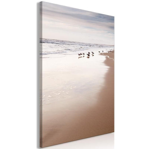 Quadro - Autumn Beach (1 Part) Vertical