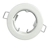 Ghiera per faretto a incasso fisso bianco MR16