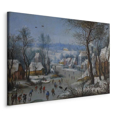 Quadro - Winter Landscape with a Bird Trap