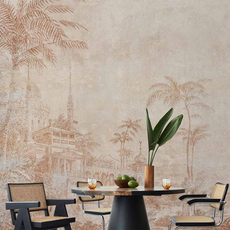 Carta da parati - Indian Temple - First Variant