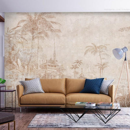 Carta da parati - Indian Temple - First Variant