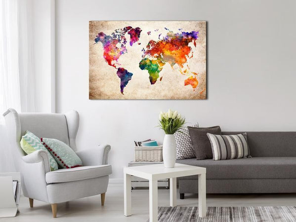 Quadro di sughero - Colourful Universe