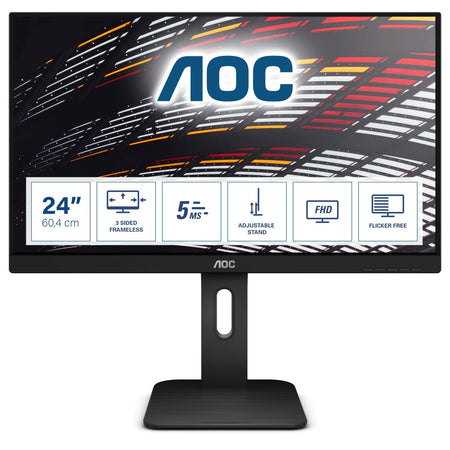 Aoc p1 24p1 monitor pc 60,5 cm (23.8\") 1920 x 1080 pixel full hd led nero