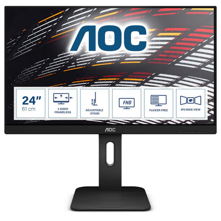 Aoc p1 x24p1 monitor pc 61 cm (24\") 1920 x 1200 pixel wuxga led nero - X24P1.