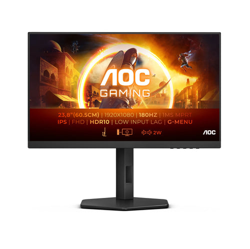Aoc 24g4x monitor pc 60,5 cm (23.8\) 1920 x 1080 pixel full hd lcd nero