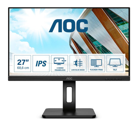 Aoc p2 q27p2q led display 68,6 cm (27\") 2560 x 1440 pixel quad hd nero