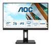 Aoc u27p2ca monitor pc 68,6 cm (27\) 3840 x 2160 pixel 4k ultra hd led nero