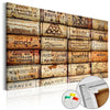 Quadro di sughero - Vineyard of Memories