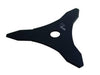 DISCO SHARK 3 DENTI PER DECESPUGLIATORE in acciaio - ø mm.300x25,4 - mm.3,0